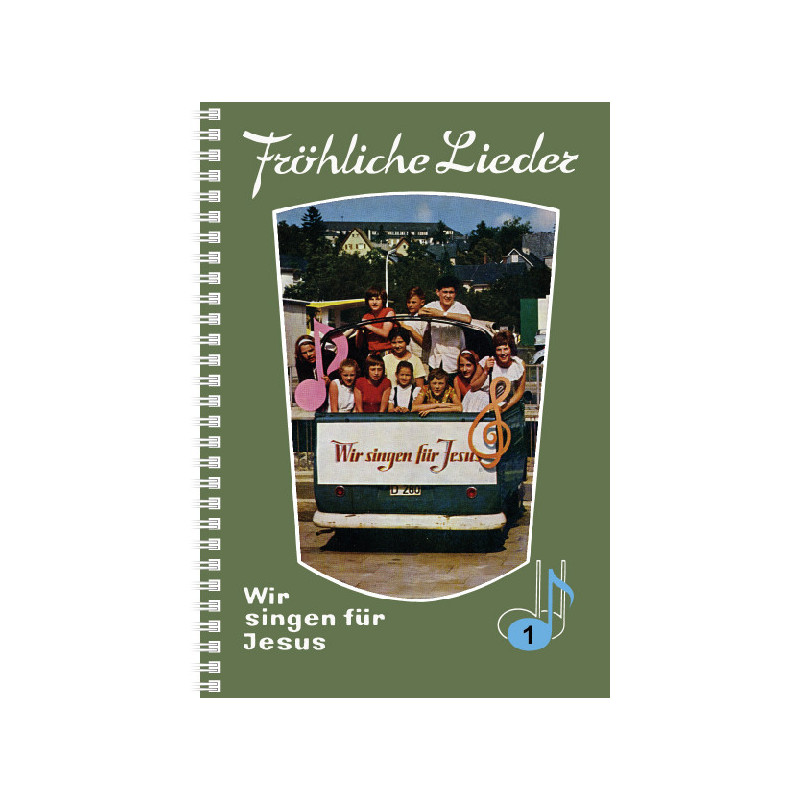 Liederheft Fröhliche Lieder - Wir singen für Jesus - Band 1 bis 4 - Peter van Woerden