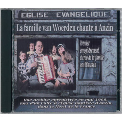 La famille van Woerden chante à Anzin - CD de Pierre van Woerden