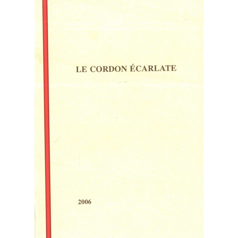 Le cordon écarlate. Auteur inconnu