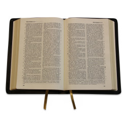 La Sainte Bible - Edition 2022 - Cuir noir avec rebord