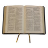 La Sainte Bible - Edition 2022 - Cuir noir sans rebord