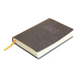 La Sainte Bible - Edition 2022 - Similicuir bleu foncé souple