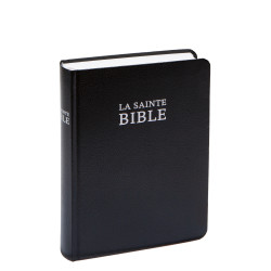 La Sainte Bible - Kunstleder schwarz - französische Bibel